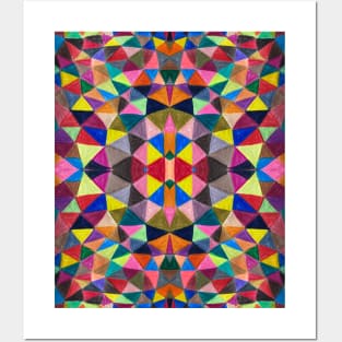 Color Pencil Pattern 4 Posters and Art